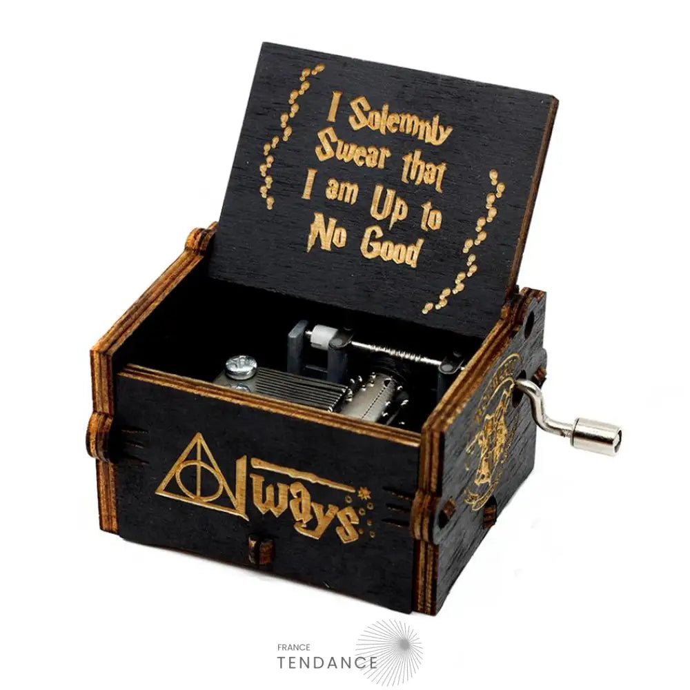 Boîtes à Musique En Bois Naturel | Cinéma Mangas Jeux Vidéos