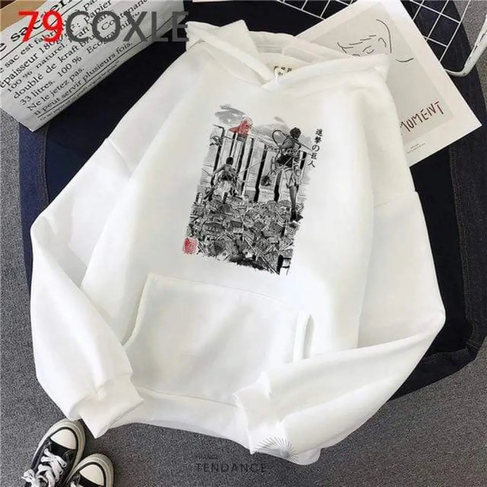 Hoodie Attaque Des Titans | France-Tendance