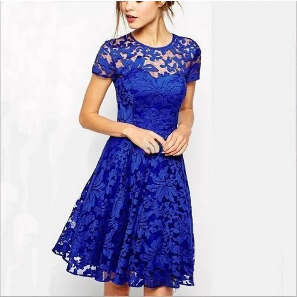 Jolie Robe En Dentelle | France-Tendance