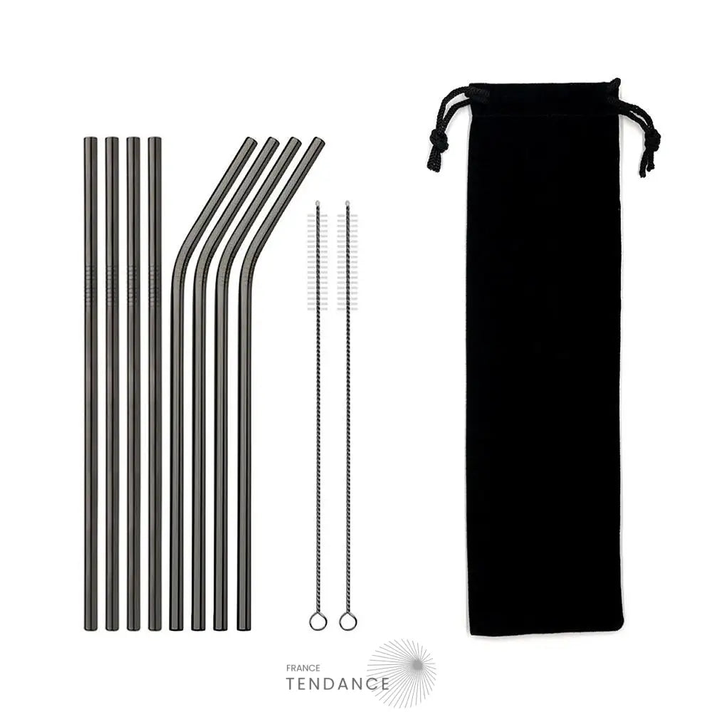 Pailles En Acier Inoxydable | France-Tendance