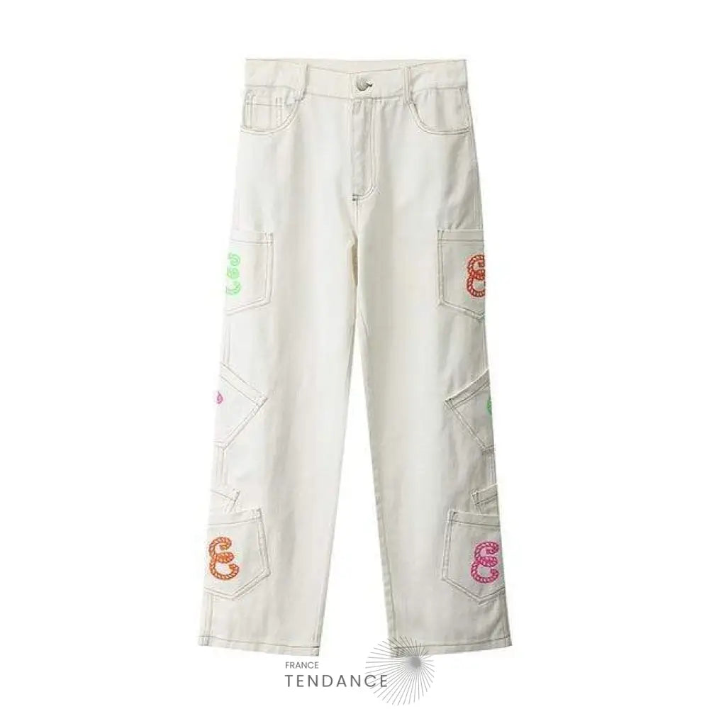 Pantalon White Snake | France-Tendance
