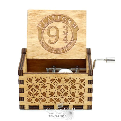 Boîtes à Musique En Bois Naturel | Cinéma Mangas Jeux Vidéos