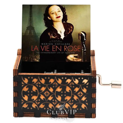 Boîtes à Musique En Bois Naturel | Cinéma Mangas Jeux Vidéos