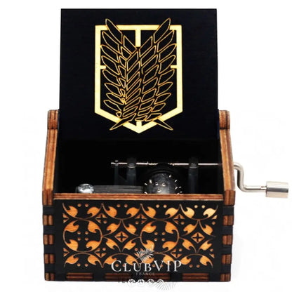 Boîtes à Musique En Bois Naturel | Cinéma Mangas Jeux Vidéos