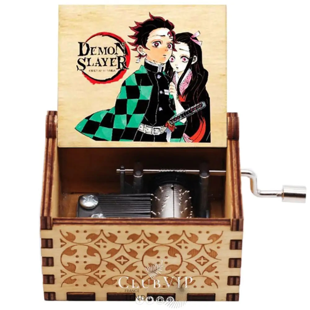 Boîtes à Musique En Bois Naturel | Cinéma Mangas Jeux Vidéos