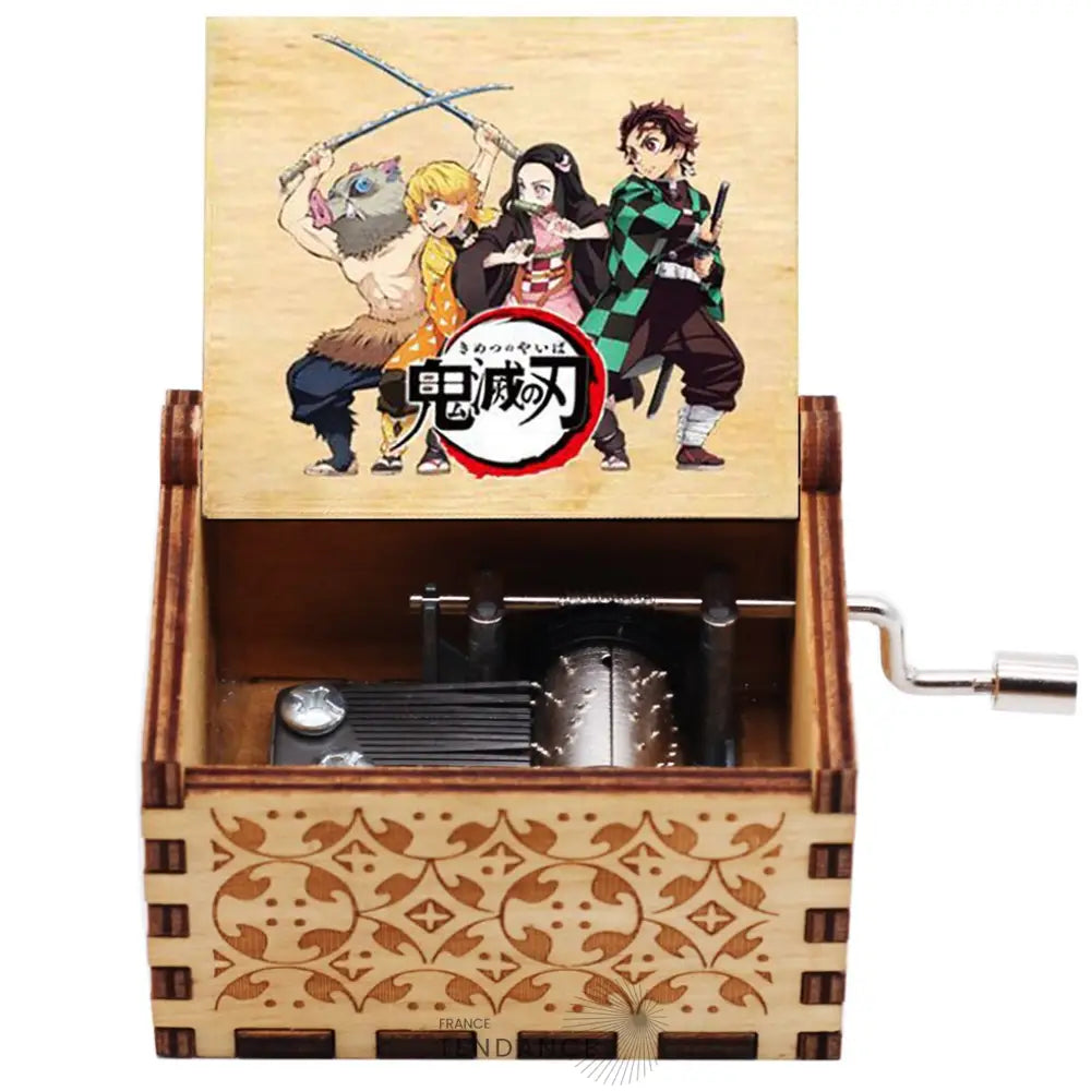 Boîtes à Musique En Bois Naturel | Cinéma Mangas Jeux Vidéos