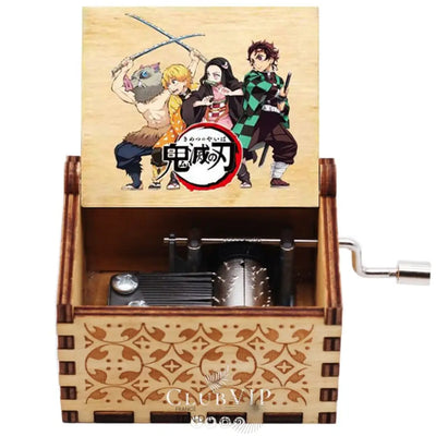 Boîtes à Musique En Bois Naturel | Cinéma Mangas Jeux Vidéos