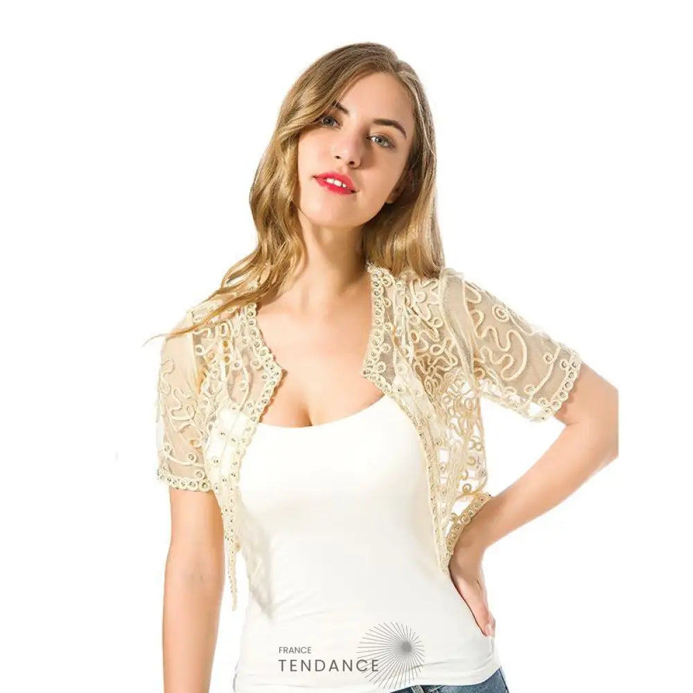 Boléro En Dentelle | France-Tendance