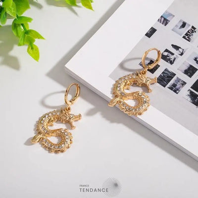 Boucles D’oreille Serpent | France-Tendance
