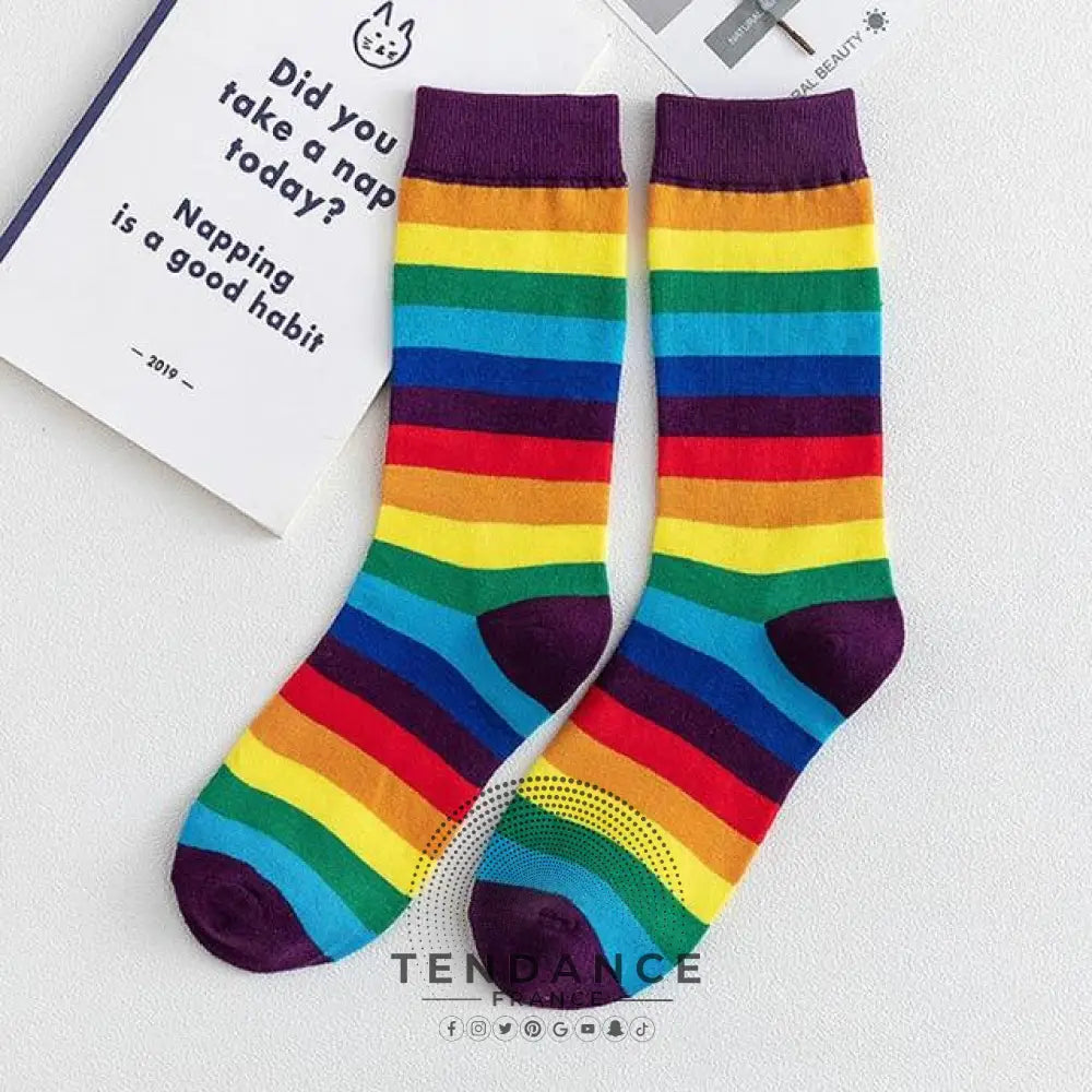 Chaussettes Rainbow | France-Tendance