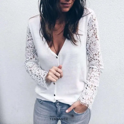 Chemisier Dentelle Wonder | France-Tendance