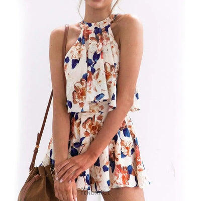 Ensemble à Imprimé Fleuri | France-Tendance