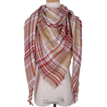 Grande écharpe Jacary à Motifs | France-Tendance