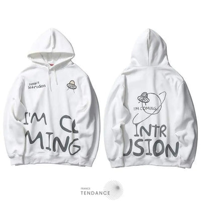 Hoodie Ufo Coming | France-Tendance
