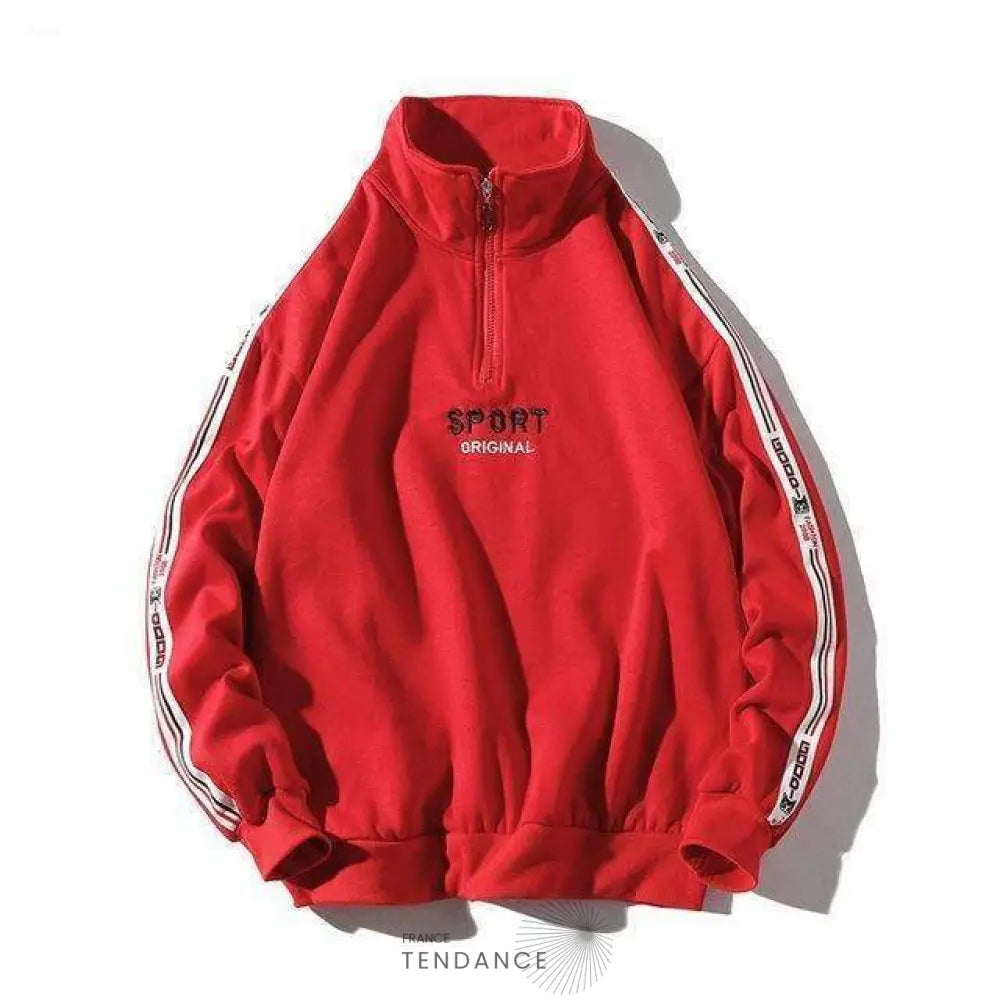 Hoodie Zippé Sport | France-Tendance