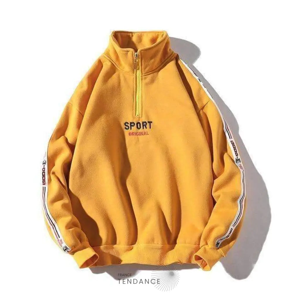 Hoodie Zippé Sport | France-Tendance