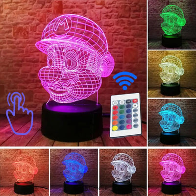 Lampe 3d Mario / Kart | France-Tendance