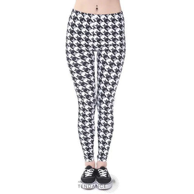 Legging Taille Haute à Motifs | France-Tendance