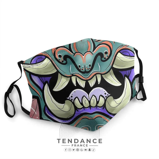 Masque Green Demon | France-Tendance