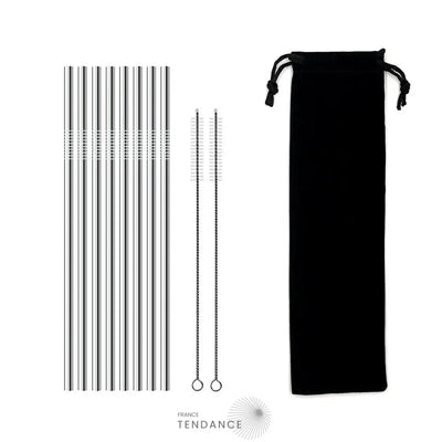 Pailles En Acier Inoxydable | France-Tendance