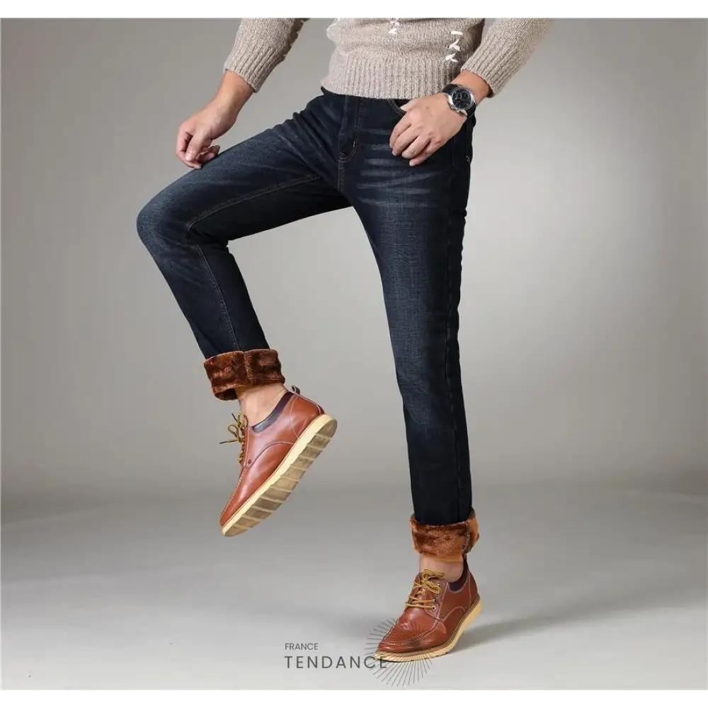 Pantalon Jean Thermique | France-Tendance