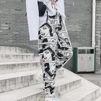Pantalon White x Cartoon™ | France-Tendance