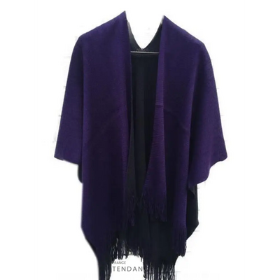Poncho Asymétrique Réversible | France-Tendance