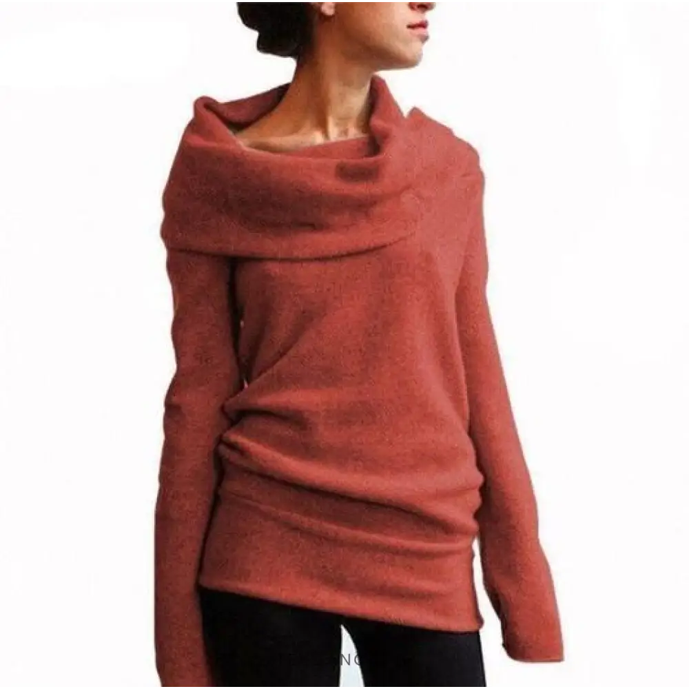 Pull Confortable Maxi Col | France-Tendance