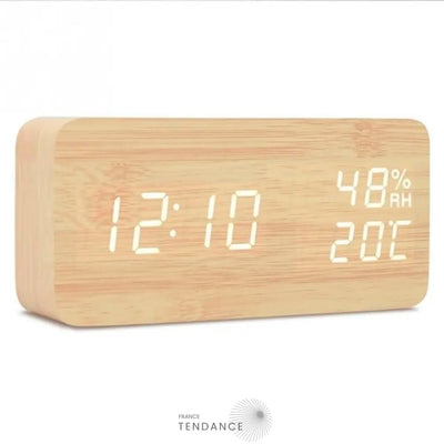 Réveil Design & Tendance woody | France-Tendance