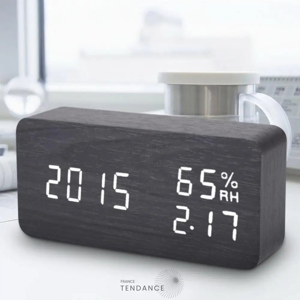 Réveil Design & Tendance woody | France-Tendance