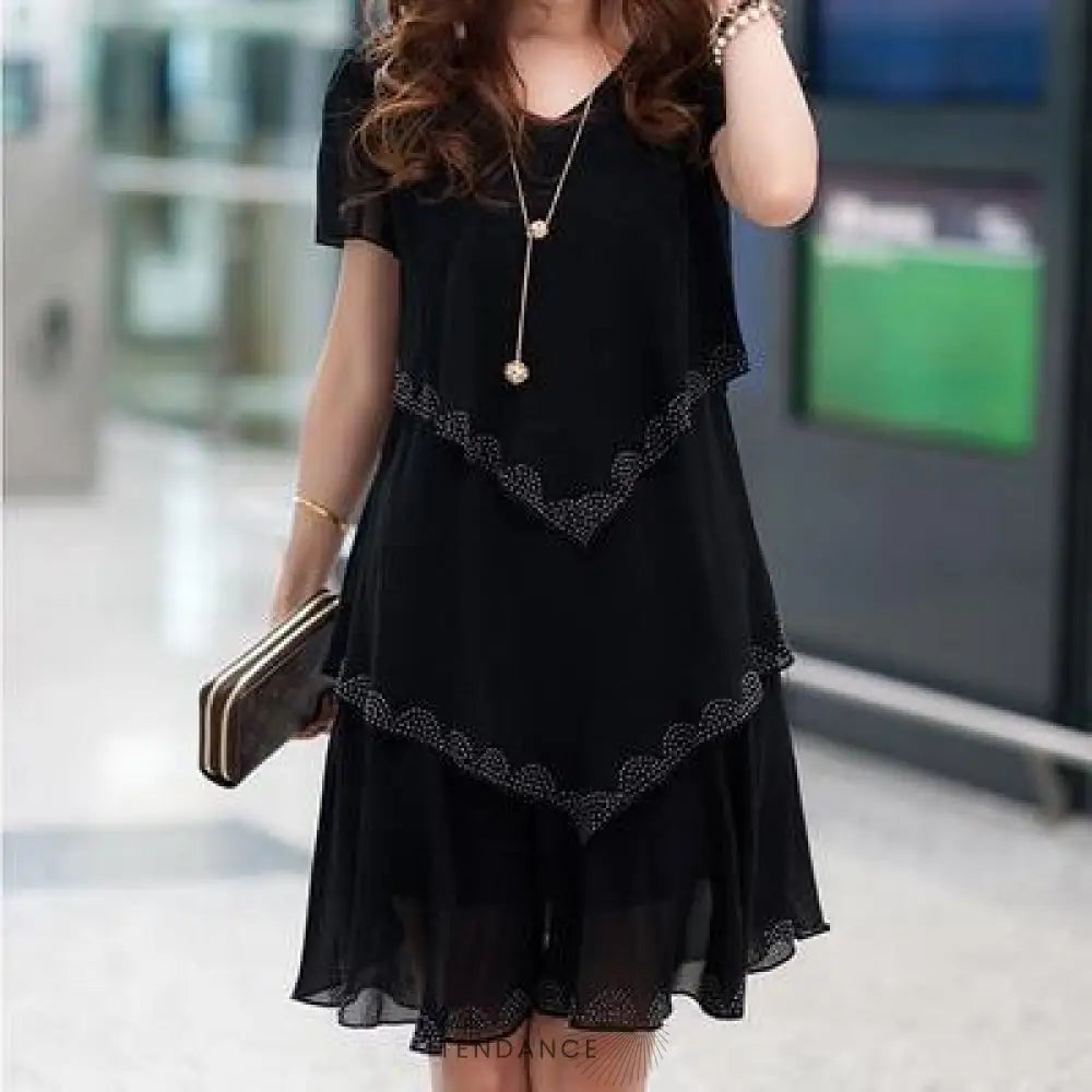 Robe à Volants Pretty | France-Tendance