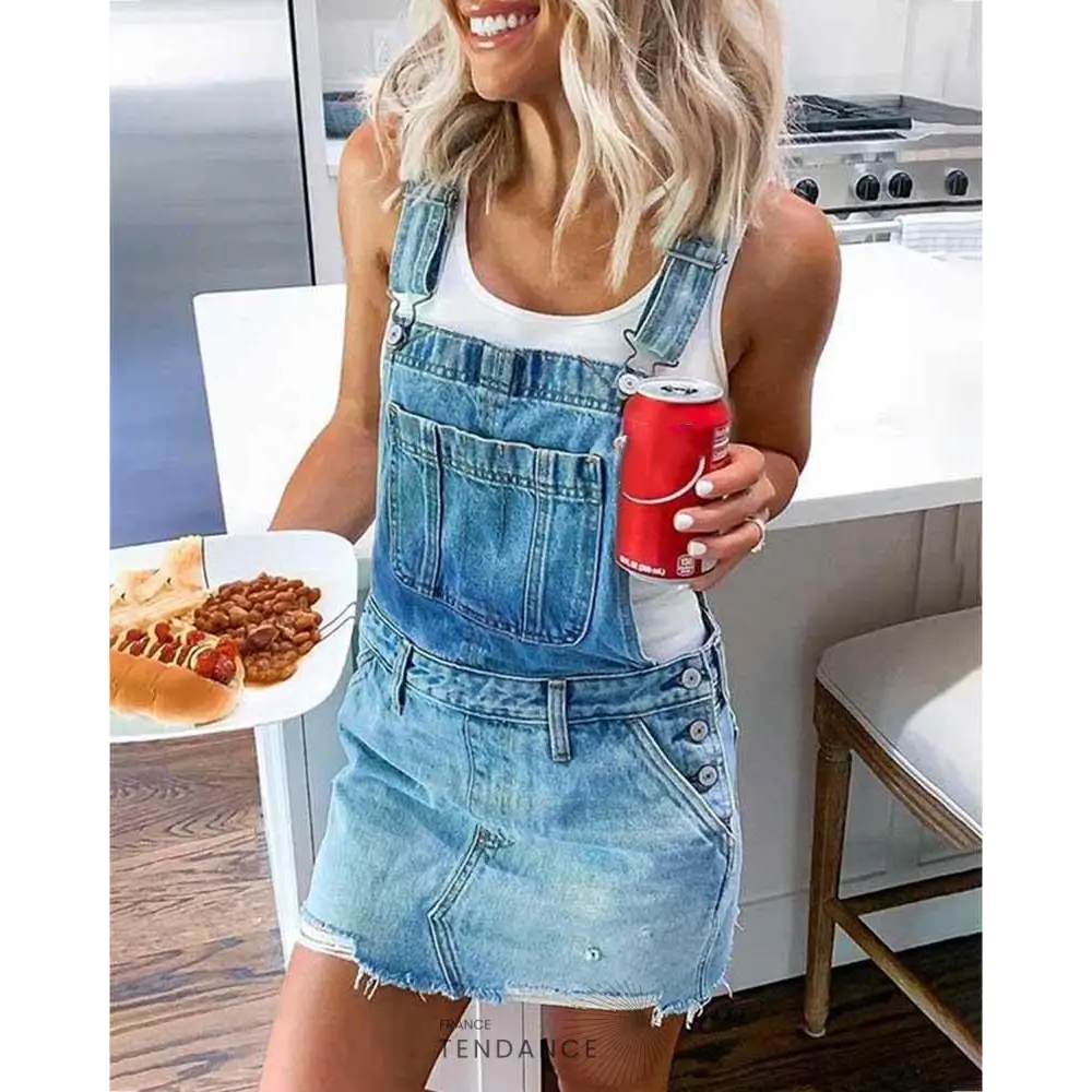 Combinaison Denim | France-Tendance