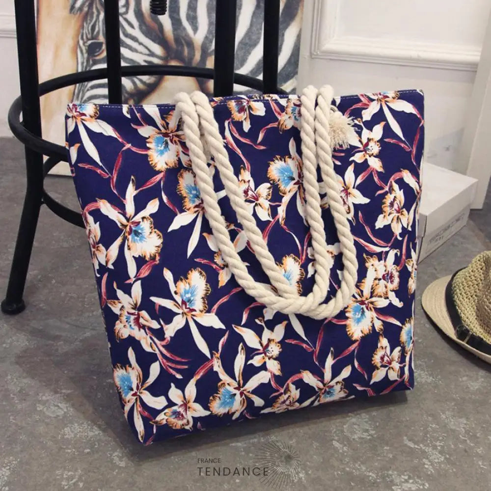 Sac De Plage Fourre-tout Imprimé | France-Tendance