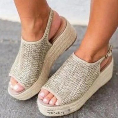 Sandales Casual à Plateformes | France-Tendance