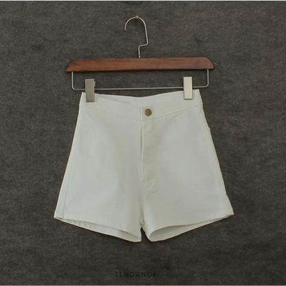 Short En Jean Taille Haute | France-Tendance