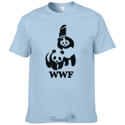 T-shirt Panda | Parodie Wwf | France-Tendance