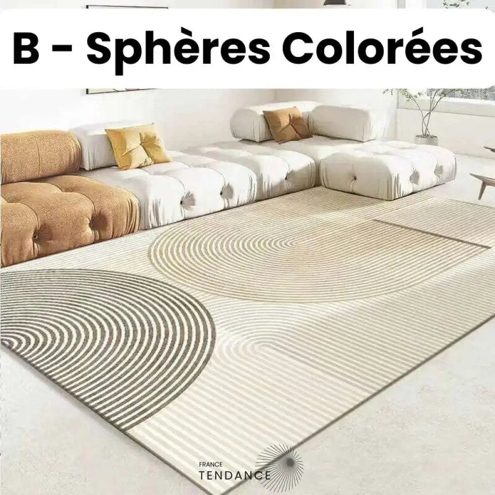 Tapis Magique Intachable | Incroyable Mais Vrai! B - Sphères Colorées / Paillasson (0.4X0.6M) Salon