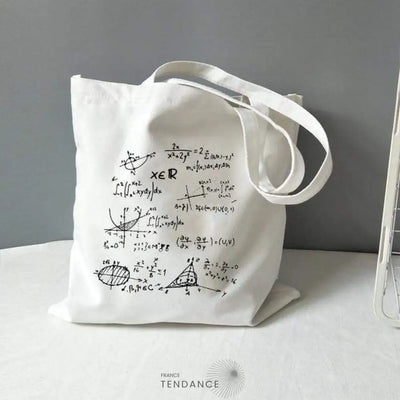 Tote Bag Math | France-Tendance