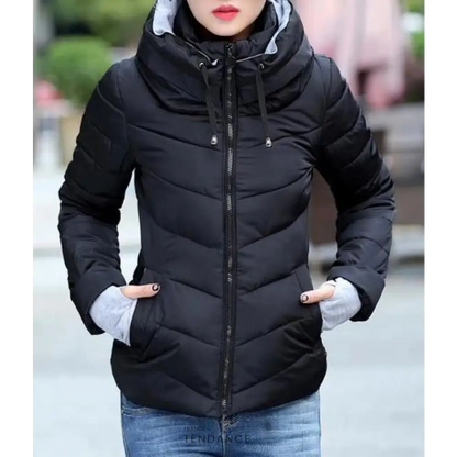 Veste Matelassée à Capuche | France-Tendance
